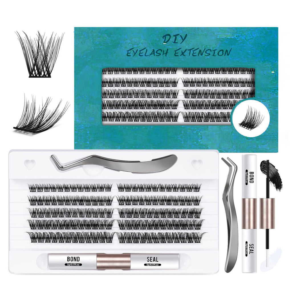 120 Cluster False Eyelashes – Natural DIY Lash Extensions