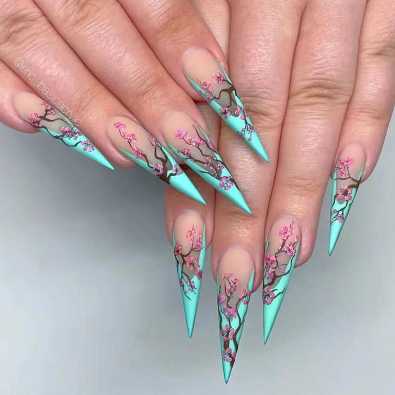 European & American Multicolor Wearable Fake Nails