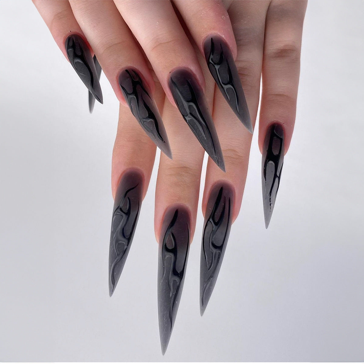 European & American Multicolor Wearable Fake Nails