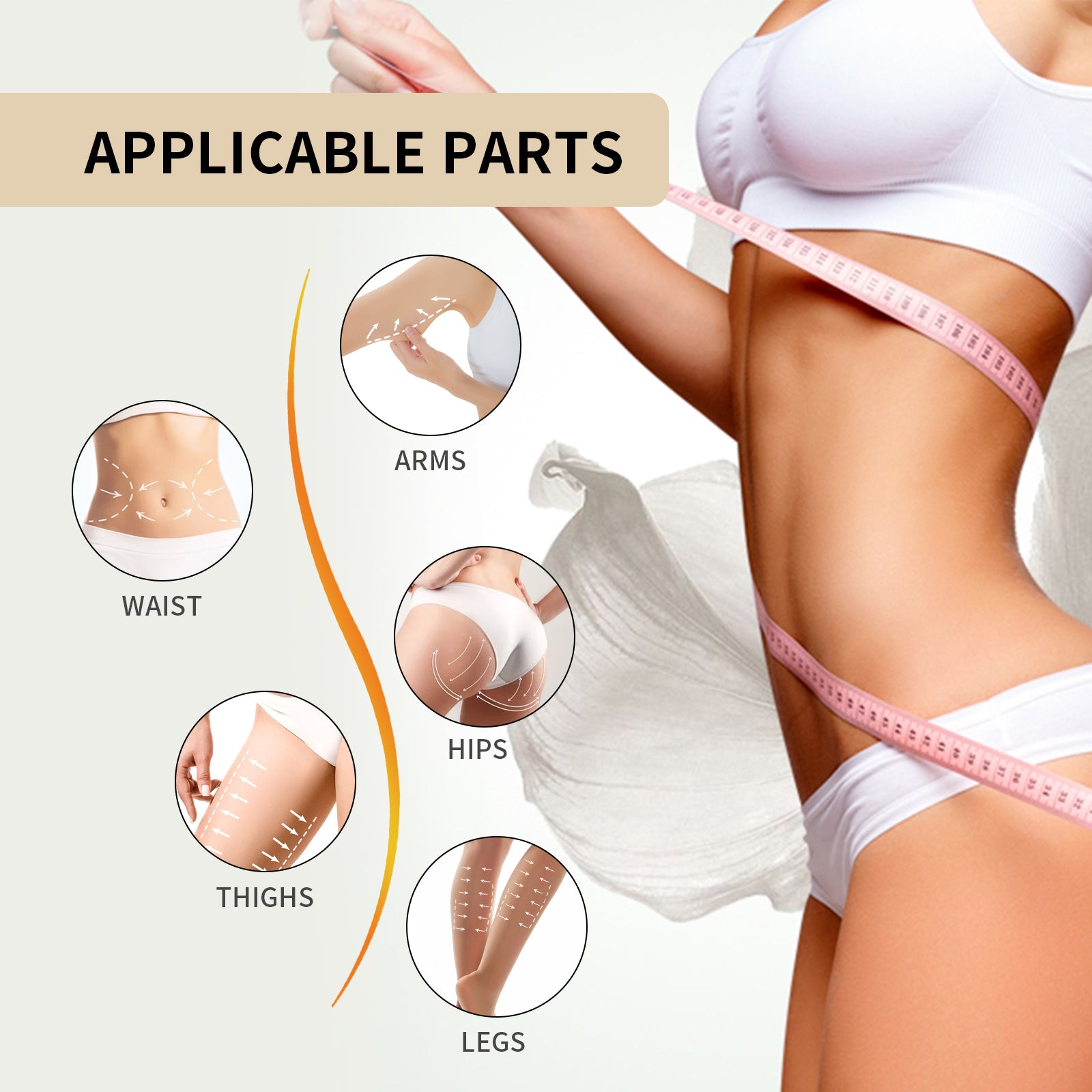 EELHOE Body Firming & Slimming Cream for Arms and Thighs