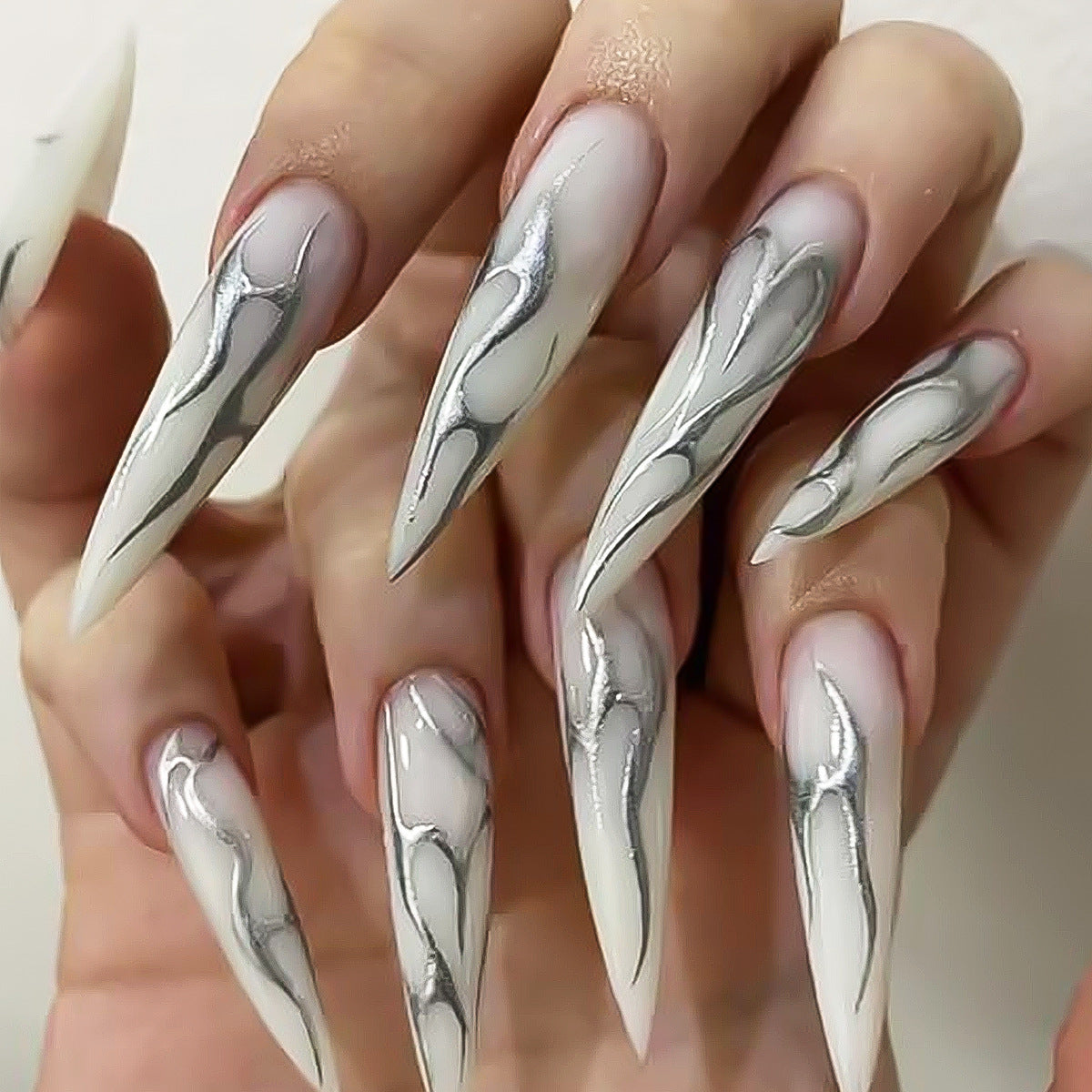 European & American Multicolor Wearable Fake Nails