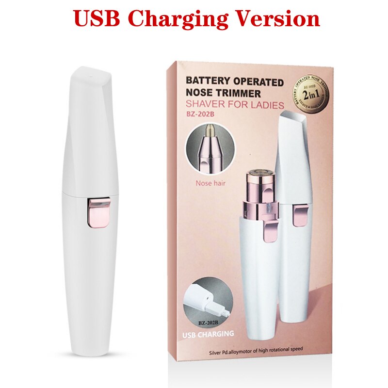 2-in-1 Professional Eyebrow Epilator & Hair Remover.
