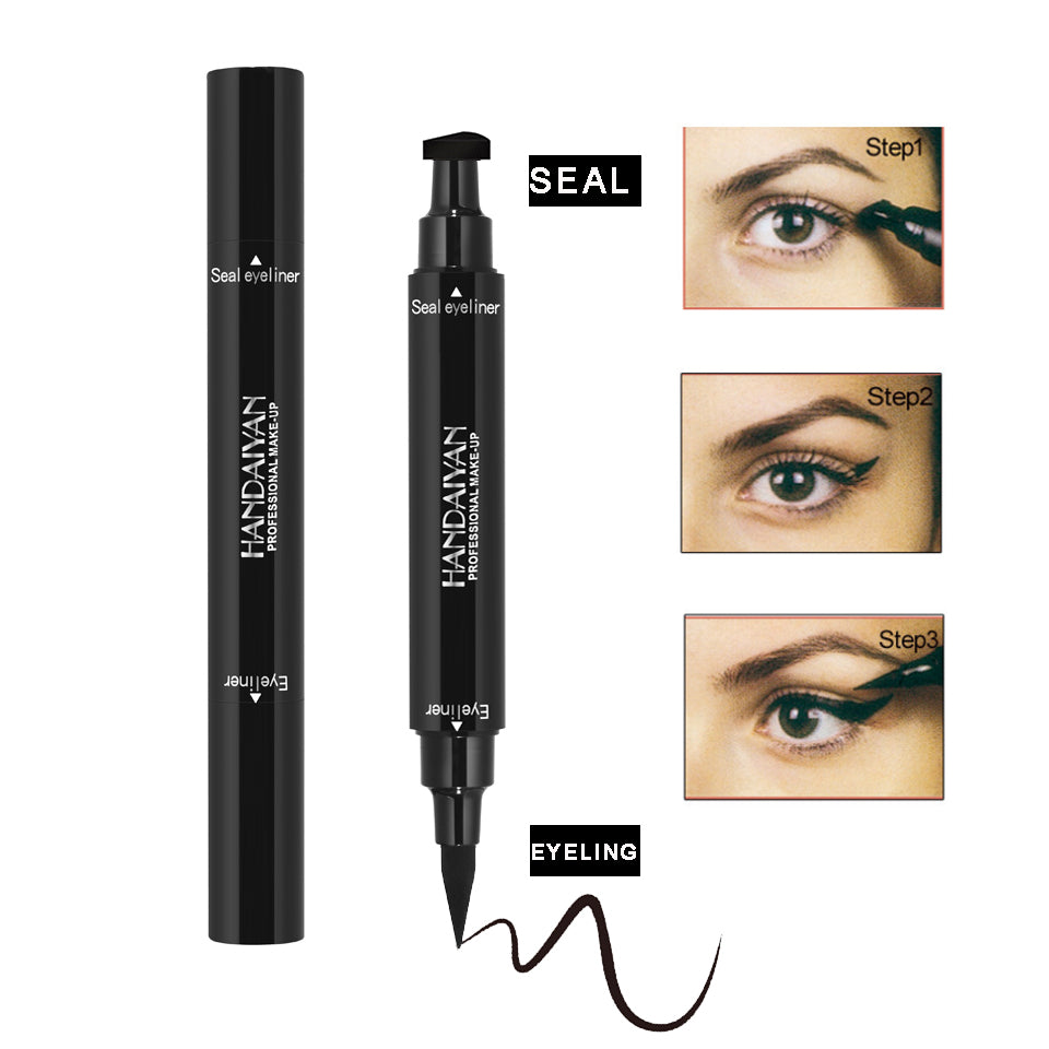 HANDAIYAN 2-in-1 Waterproof Double-Tip Eyeliner