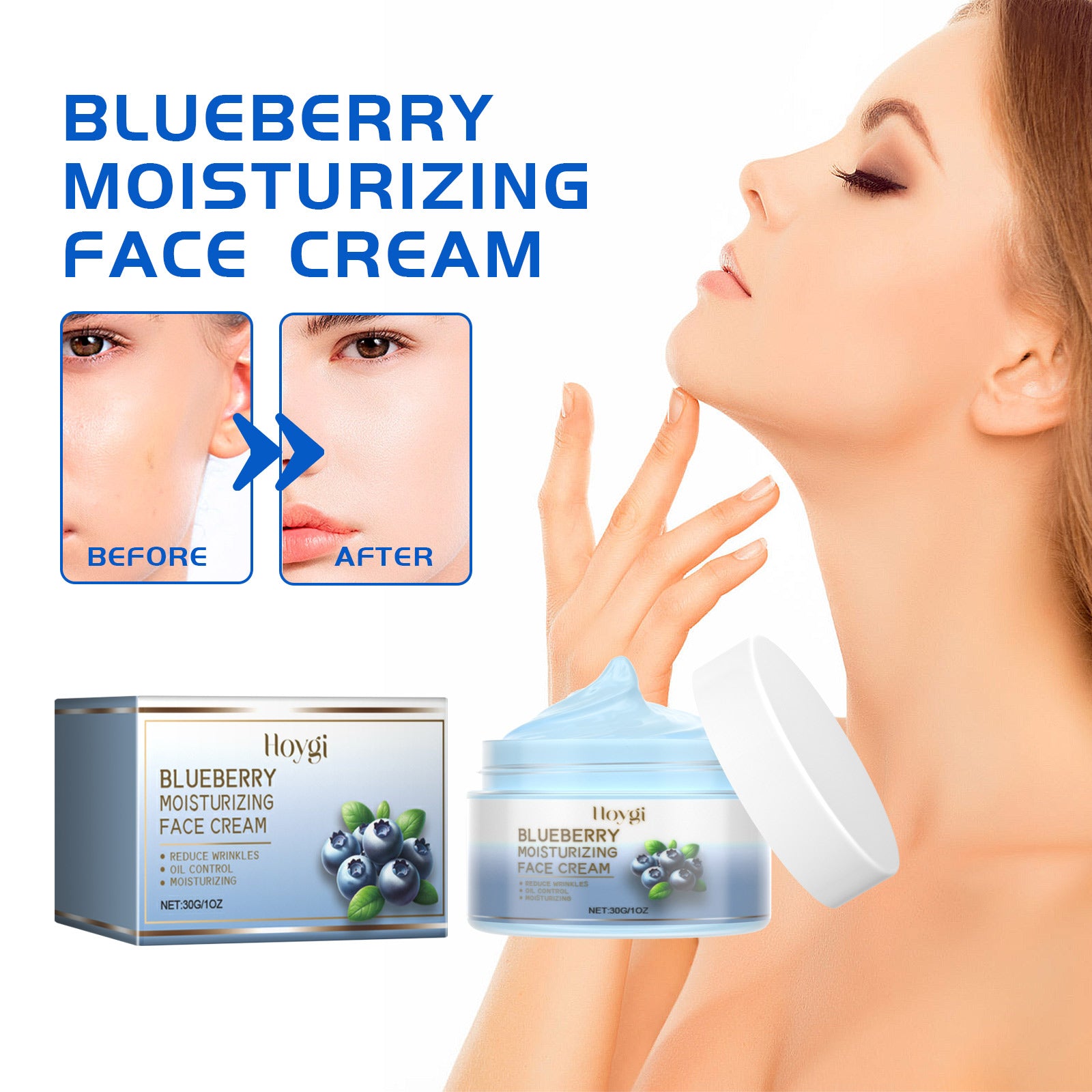 HOYGI Blueberry Anti-Wrinkle Brightening Cream