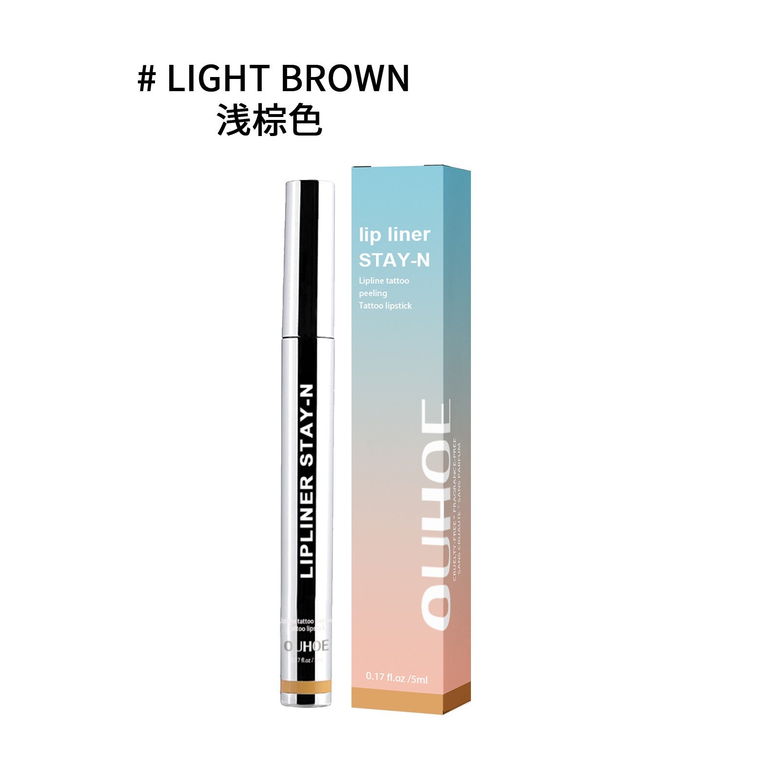 Waterproof Lip Liner & Plumping Contour Pencil