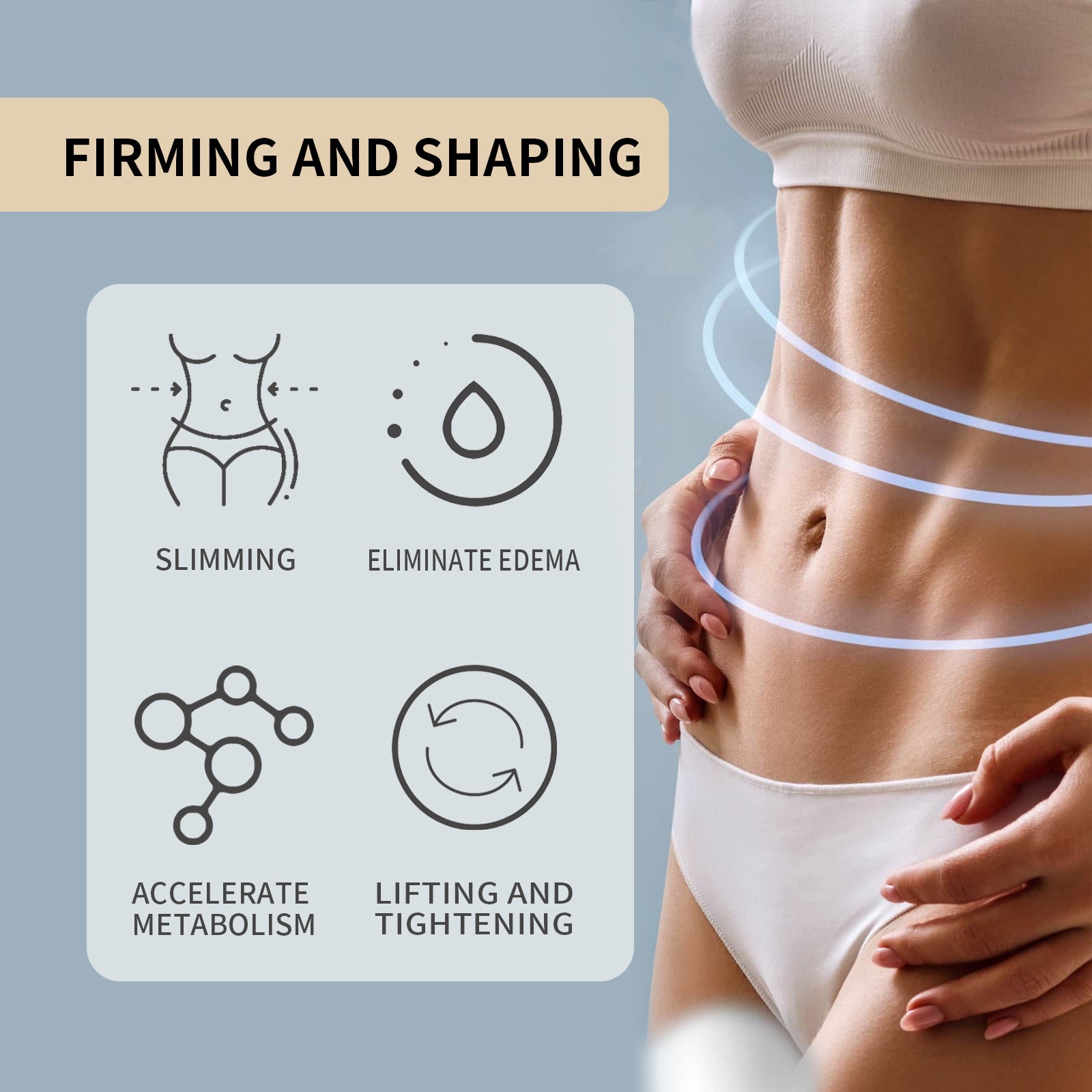 EELHOE Body Firming & Slimming Cream for Arms and Thighs