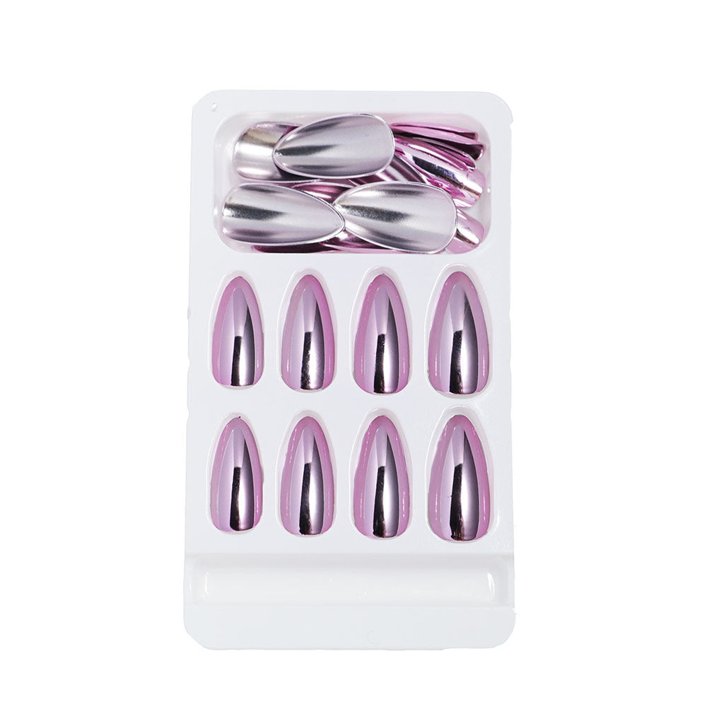 Electroplated Bronze Wearable Fake Nails
