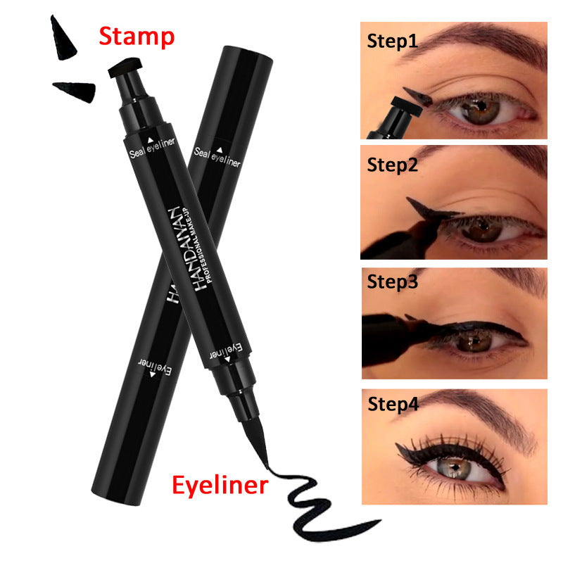 HANDAIYAN 2-in-1 Waterproof Double-Tip Eyeliner