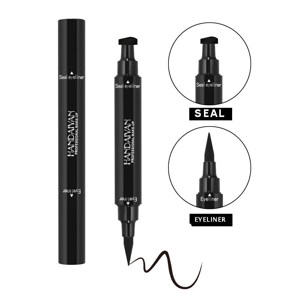 HANDAIYAN 2-in-1 Waterproof Double-Tip Eyeliner