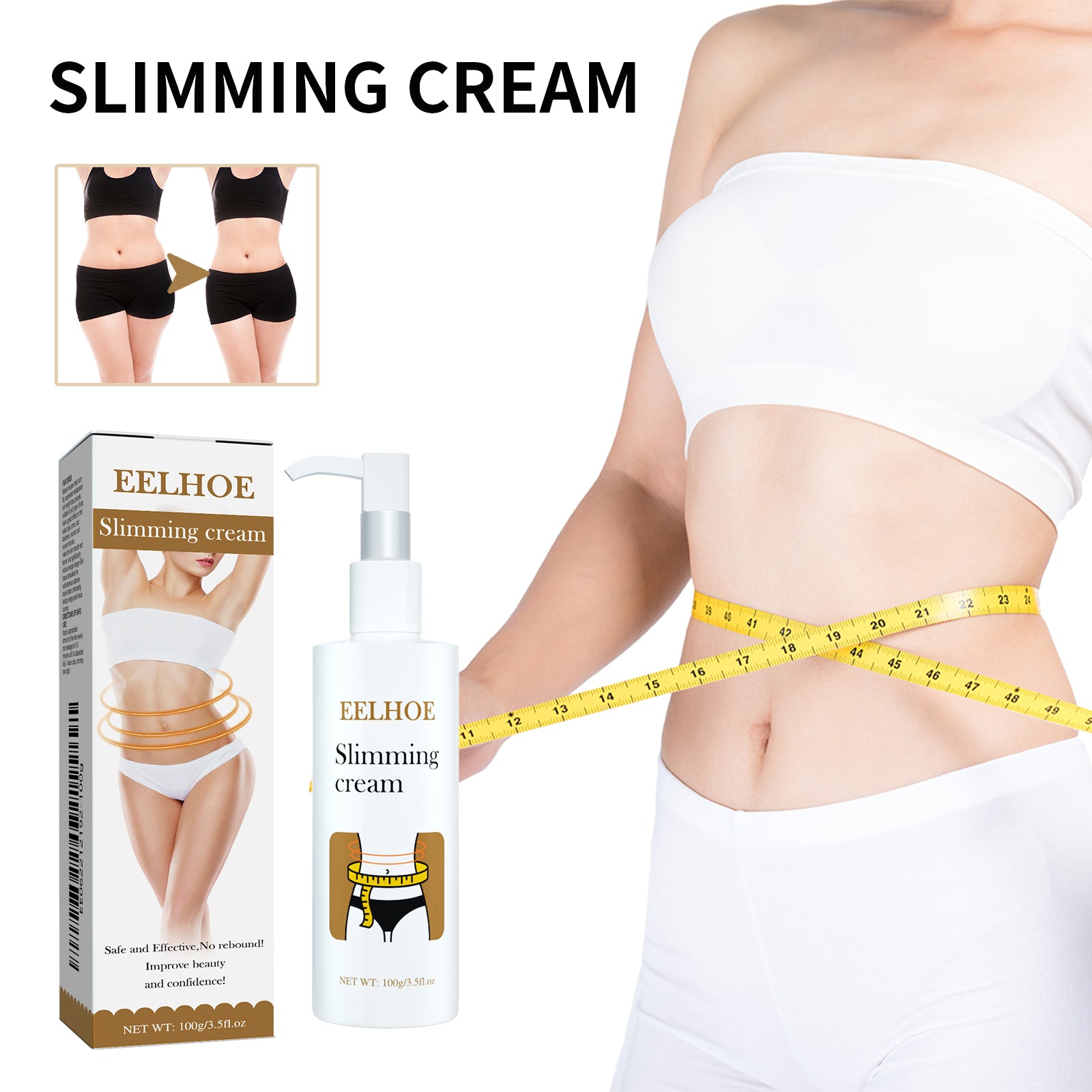 EELHOE Body Firming & Slimming Cream for Arms and Thighs