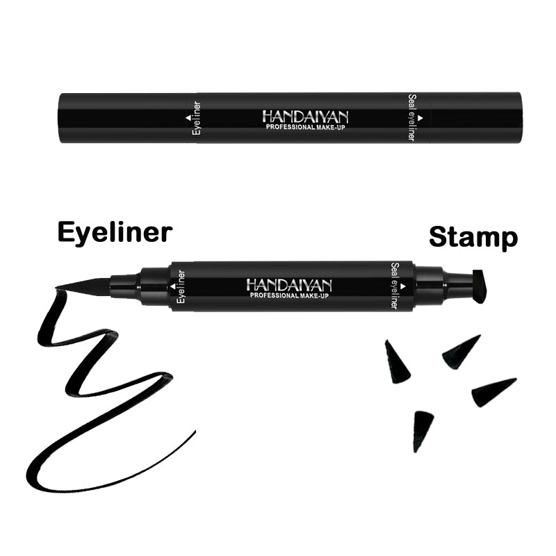 HANDAIYAN 2-in-1 Waterproof Double-Tip Eyeliner